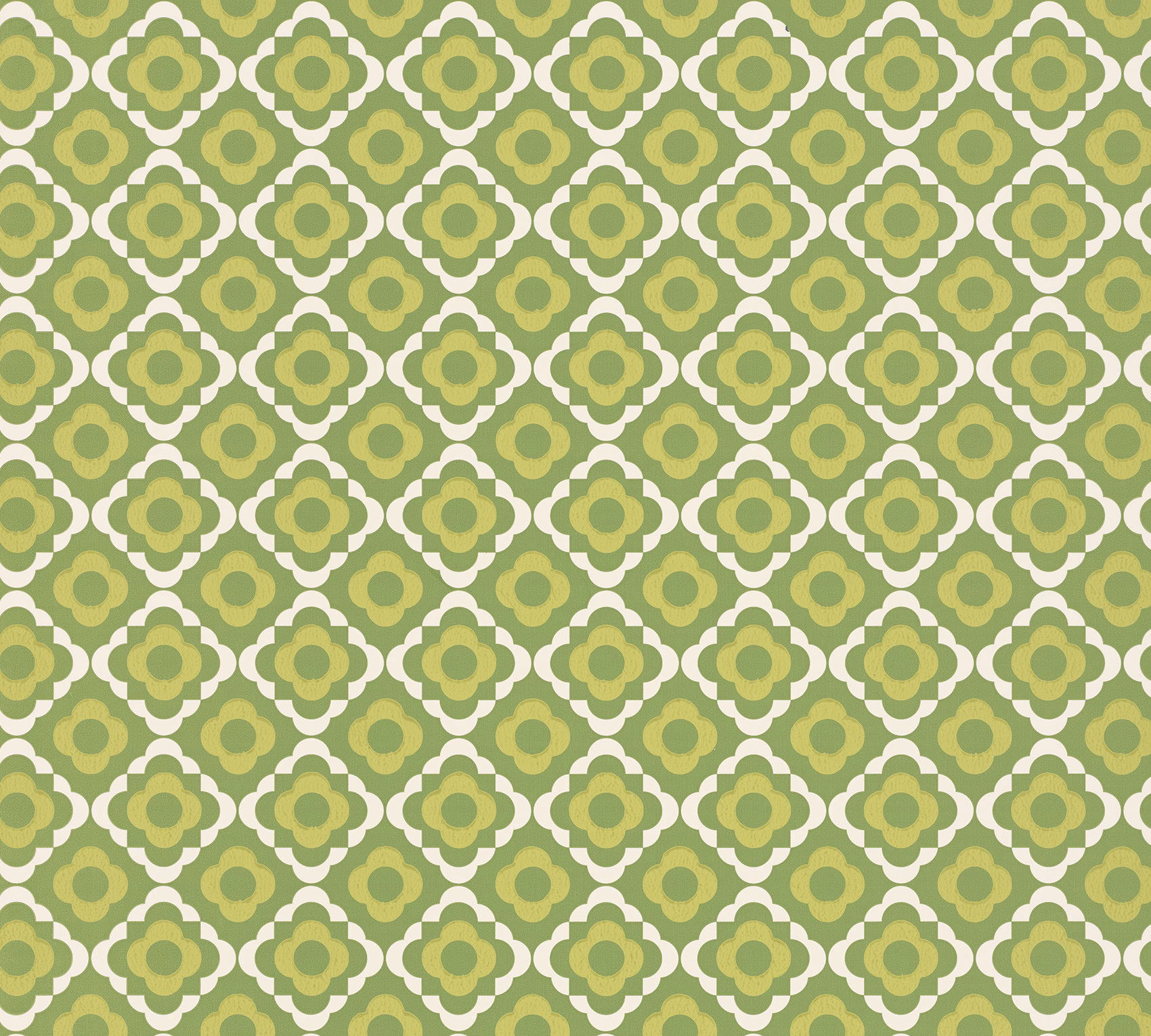 Обои Paint & Paper Library Botany Quatrefoil Chelsea Green II 0360QUCHELS